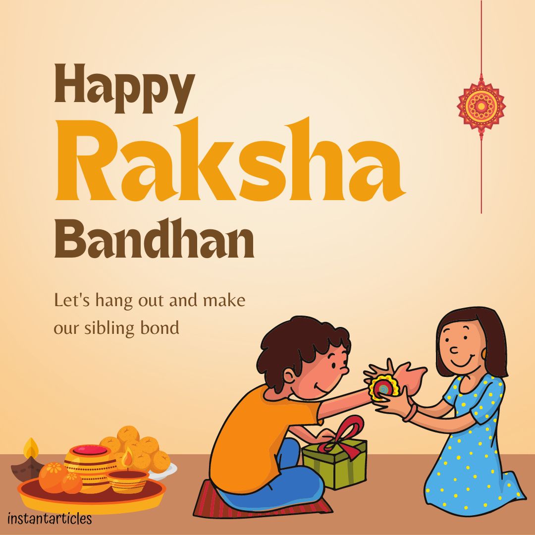 rakhi message for long distance brother in english